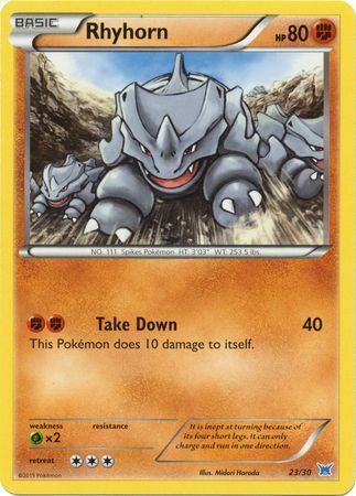 Rhyhorn (23) - Trainer Kit: Latias & Latios