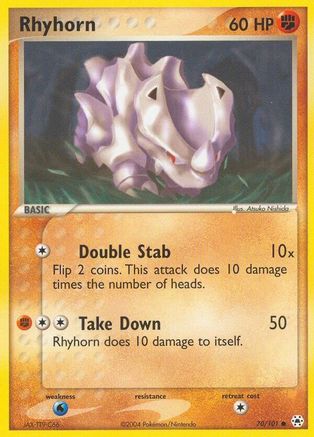Rhyhorn (70) - Hidden Legends