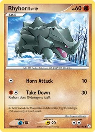 Rhyhorn (95) - Diamond & Pearl