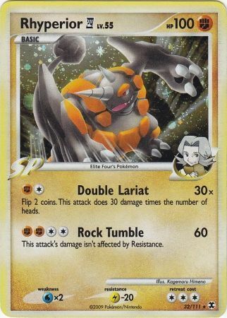 Rhyperior E4 (Deck Exclusives) (32) Holofoil - Rising Rivals