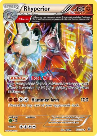 Rhyperior (Omega) (77) Holofoil - Primal Clash