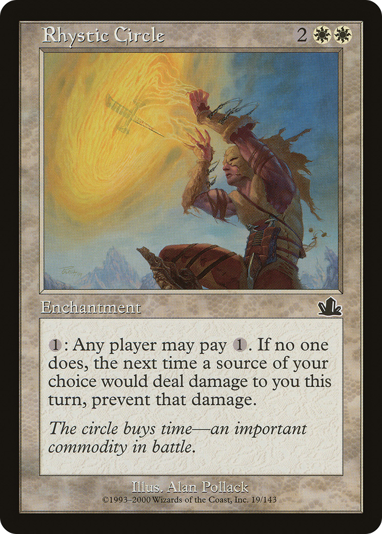 Rhystic Circle (019) Foil - Prophecy