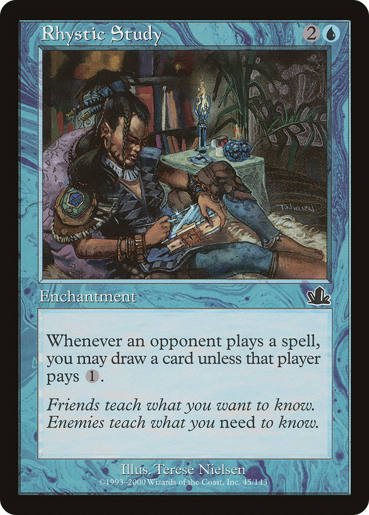 Rhystic Study (045) - Prophecy