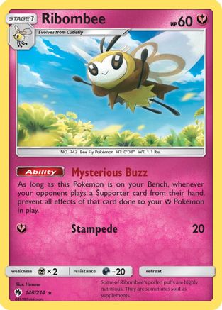 Ribombee (146) - Lost Thunder