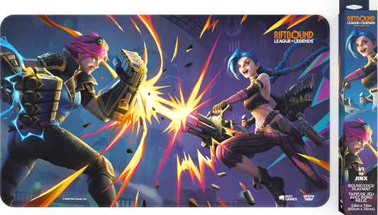 Riftbound: Vendetta Playmat - Vi vs Jinx