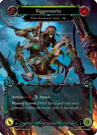 Riggermortis (Marvel) (SEA077) Cold Foil - High Seas