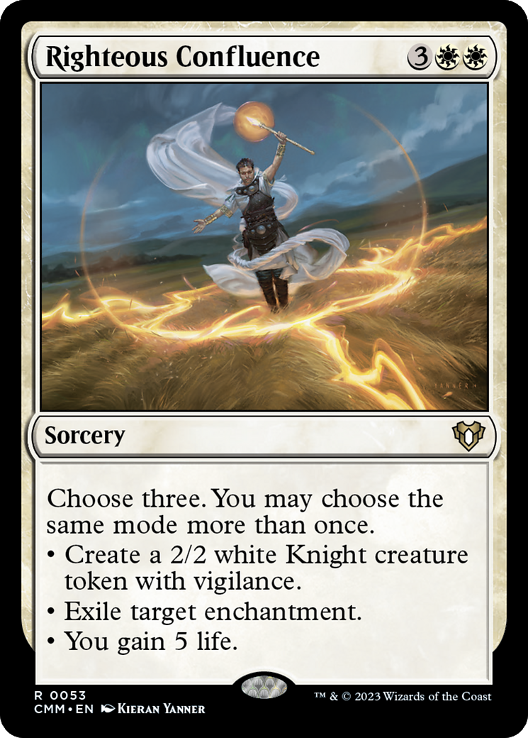 Righteous Confluence (053) - Commander Masters