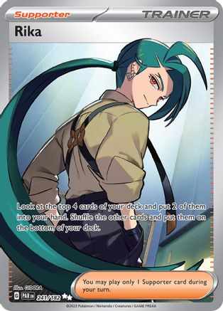 Rika (Full Art) (241) Holofoil - Paradox Rift