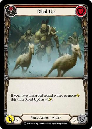 Riled Up (Red) (1HR010) - Blitz Deck: Historic Pack 1 - Rhinar