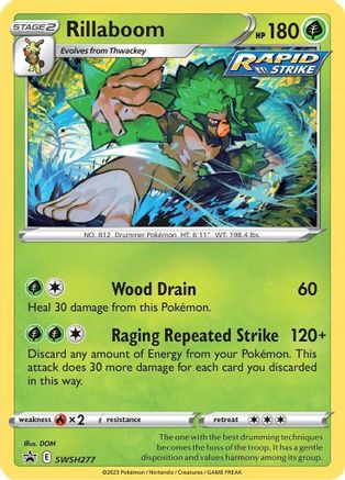 Rillaboom (SWSH277) Holofoil - Black Star Promos