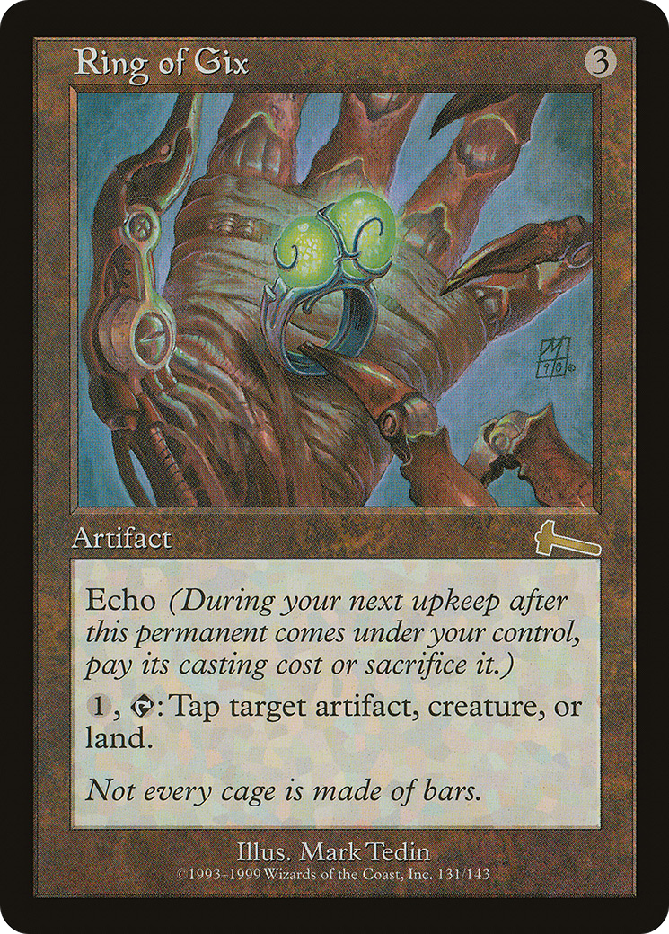 Ring of Gix (131) - Urza's Legacy
