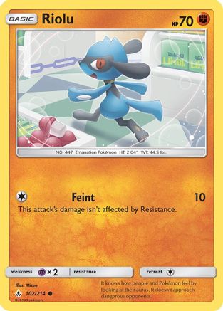 Riolu (102) - Unbroken Bonds