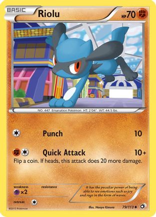 Riolu (79) - Legendary Treasures