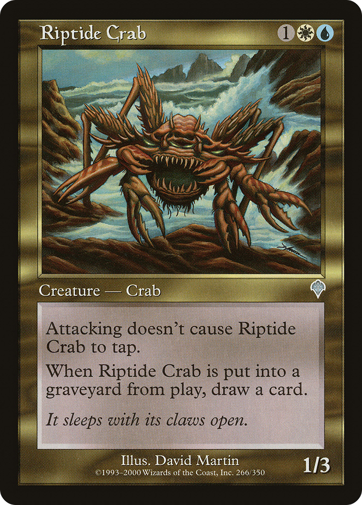 Riptide Crab (266) Foil - Invasion