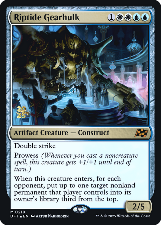 Riptide Gearhulk (Prerelease) (219) Foil - Aetherdrift