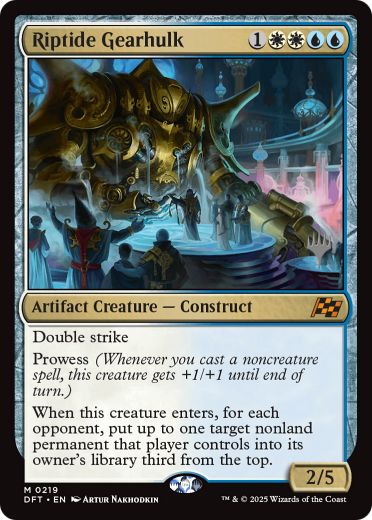 Riptide Gearhulk (Promo Pack) (219) Foil - Aetherdrift