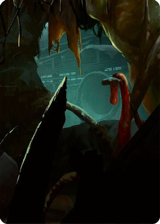 Riptide, Lurker of the Deep // Gravy Bones, Shipwrecked Looter Art Card (Bottom Left) - GEM Pack