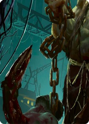 Riptide, Lurker of the Deep // Gravy Bones, Shipwrecked Looter Art Card (Middle Right) - GEM Pack