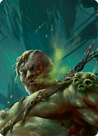 Riptide, Lurker of the Deep // Gravy Bones, Shipwrecked Looter Art Card (Top Left) - GEM Pack