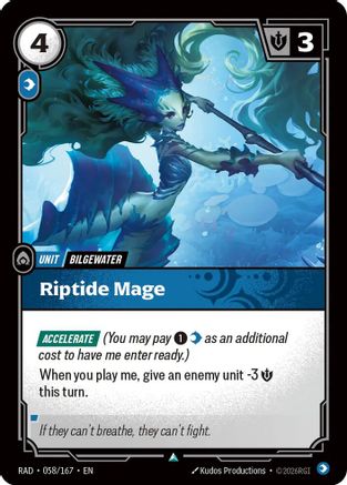 Riptide Mage (058) Foil - Radiance