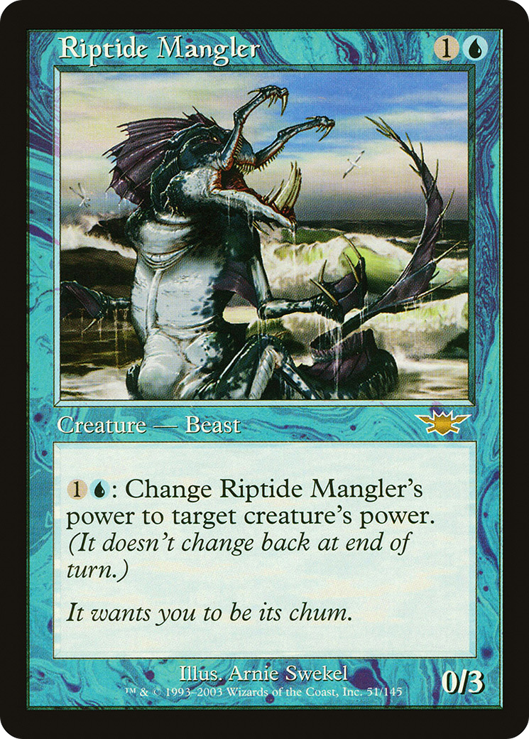 Riptide Mangler (051) Foil - Legions