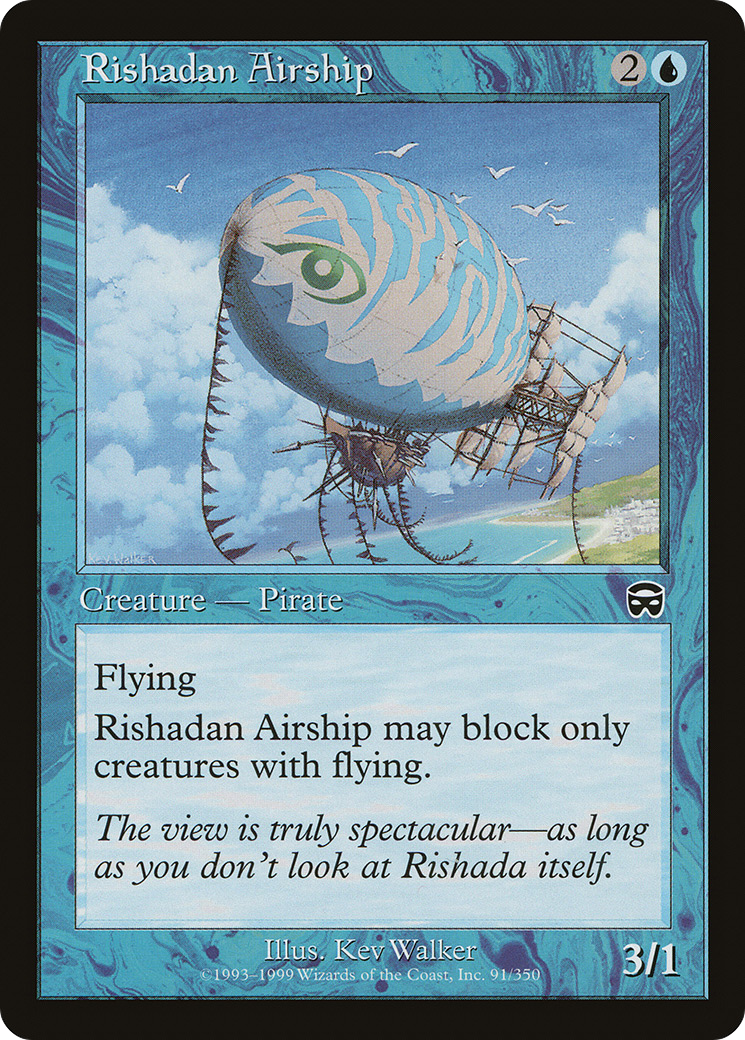 Rishadan Airship (091) Foil - Mercadian Masques