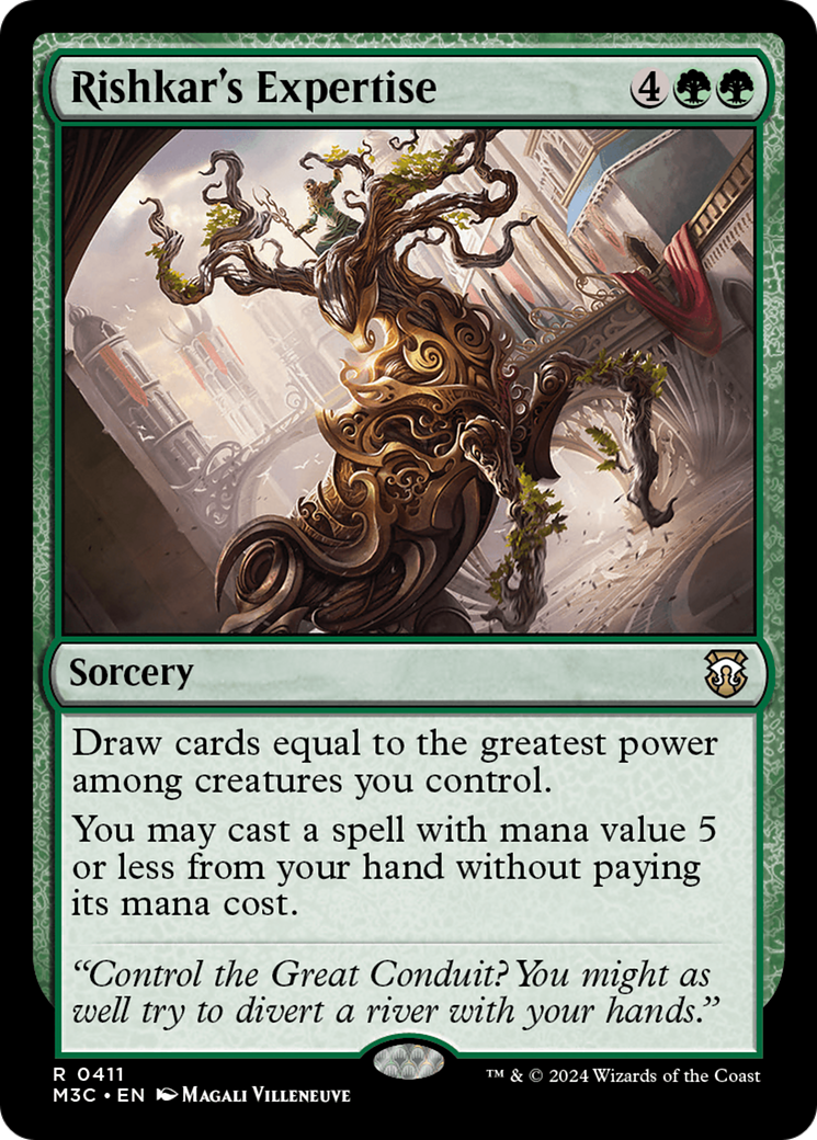 Rishkar's Expertise (411) Foil - Commander: Modern Horizons 3