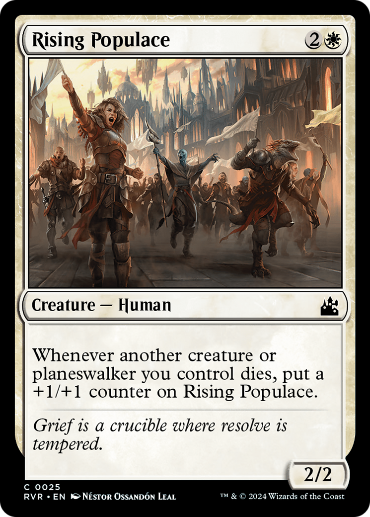 Rising Populace (025) - Ravnica Remastered