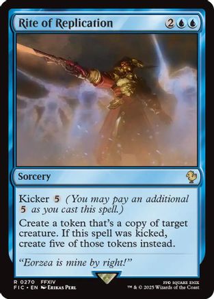 Rite of Replication (270) Surge Foil - Commander: FINAL FANTASY
