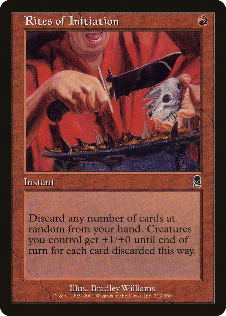 Rites of Initiation (217) Foil - Odyssey