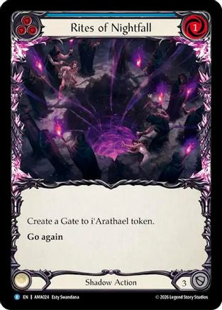 Rites of Nightfall (AMA024) - Armory Deck: Malice, Domina of the Dead