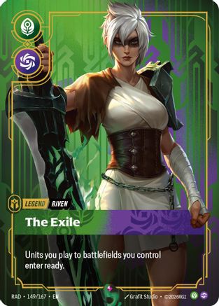 Riven, The Exile (149) Foil - Radiance