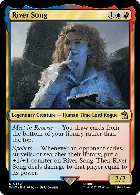 River Song (152) Foil - Doctor Who