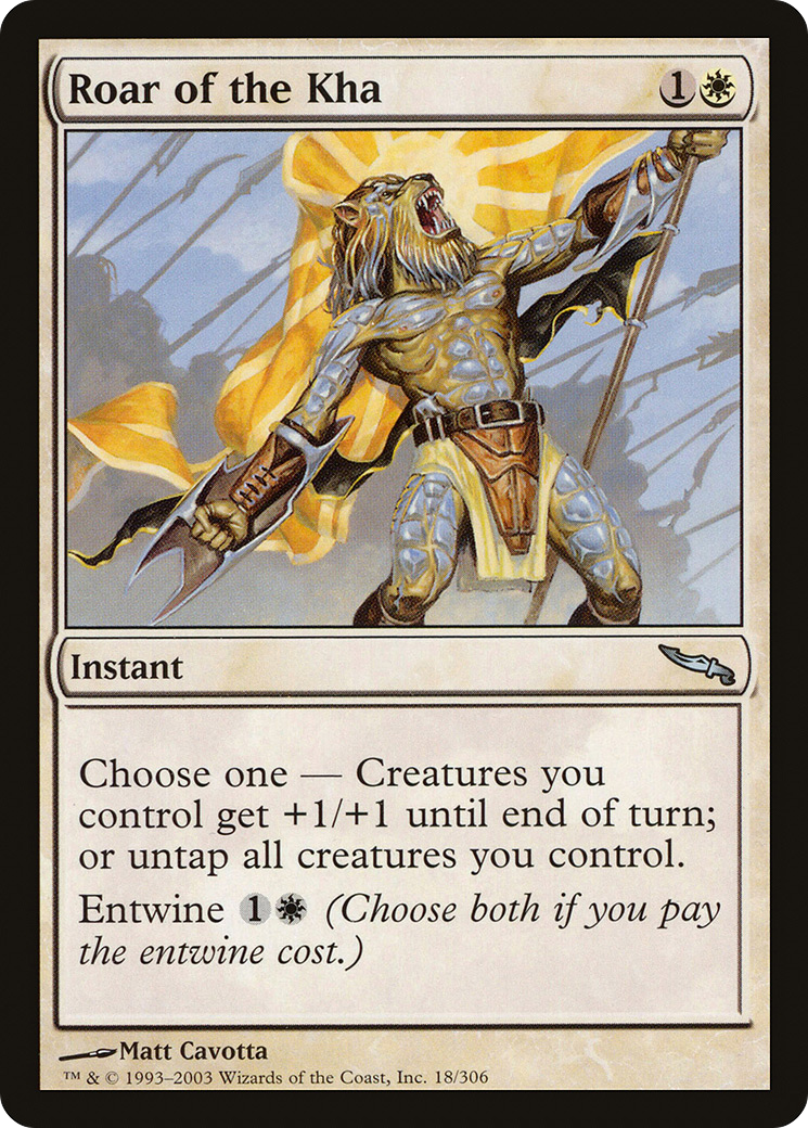 Roar of the Kha (018) - Mirrodin