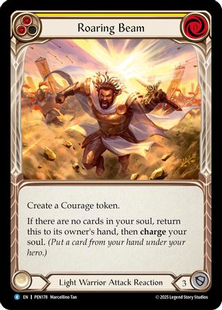 Roaring Beam (Yellow) (PEN178) - Compendium of Rathe