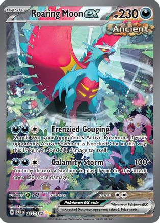 Roaring Moon ex (Alternate Full Art) (251) Holofoil - Paradox Rift