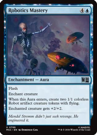 Robotics Mastery (786) Foil - Commander: Marvel Super Heroes