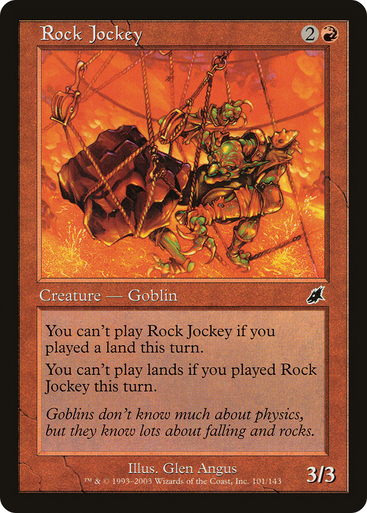 Rock Jockey (101) Foil - Scourge