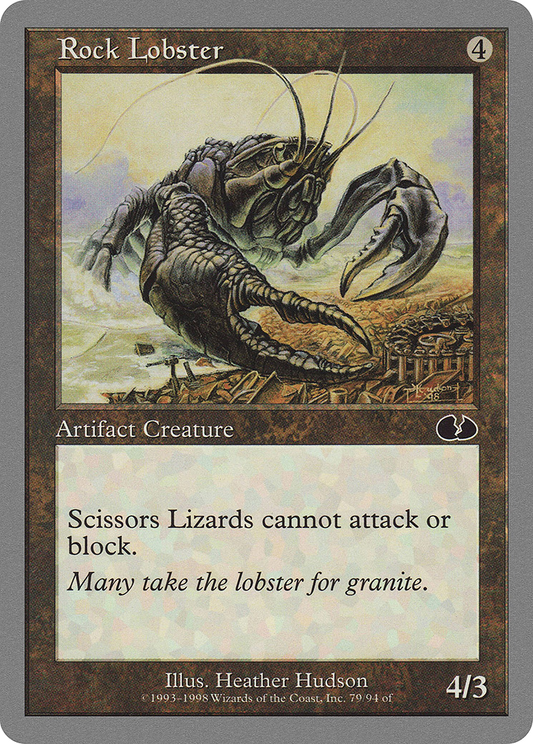 Rock Lobster (079) - Unglued