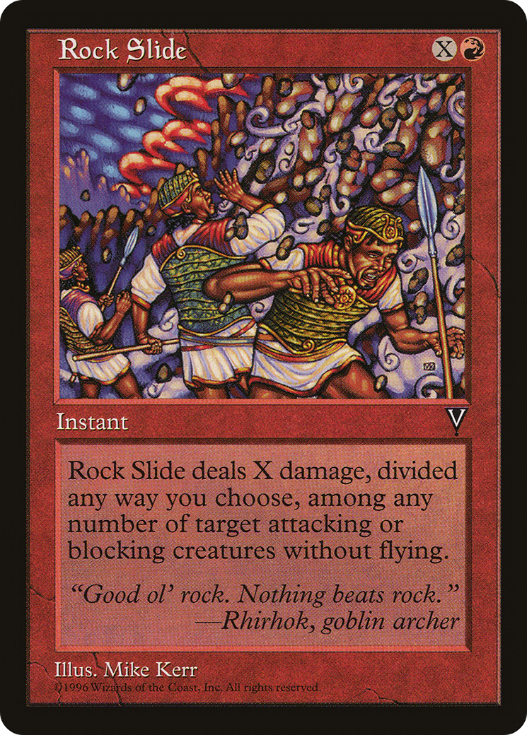 Rock Slide - Visions
