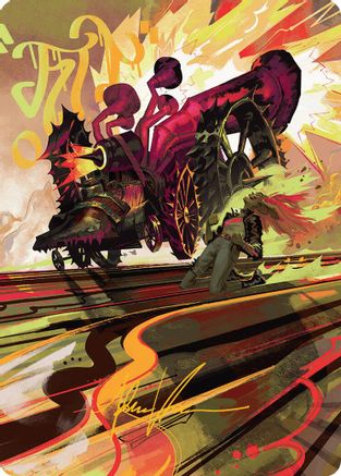 Rocketeer Boostbuggy (049s) Gold-Stamped - Art Series: Aetherdrift