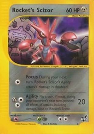 Rocket's Scizor (4) - Best of Promos