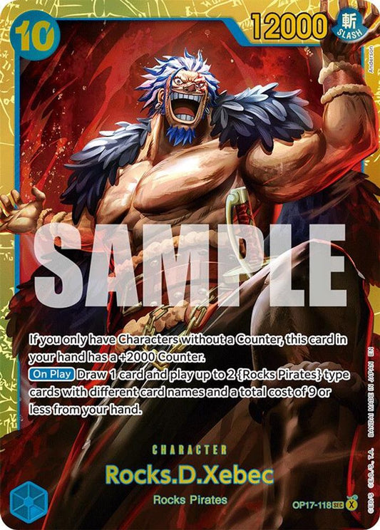 Rocks.D.Xebec (OP17-118) Foil