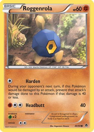 Roggenrola (49) - Emerging Powers