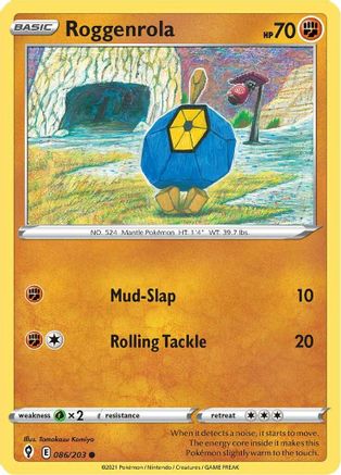 Roggenrola (86) - Evolving Skies
