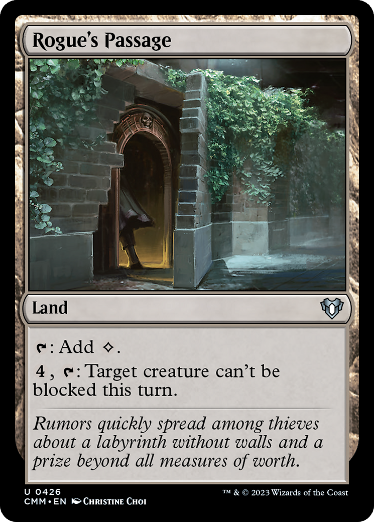 Rogue's Passage (426) Foil - Commander Masters