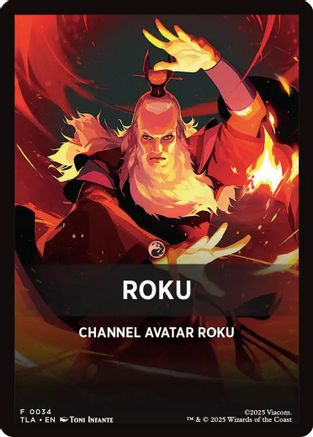 Roku (Jumpstart Front Card) (034) - Avatar: The Last Airbender
