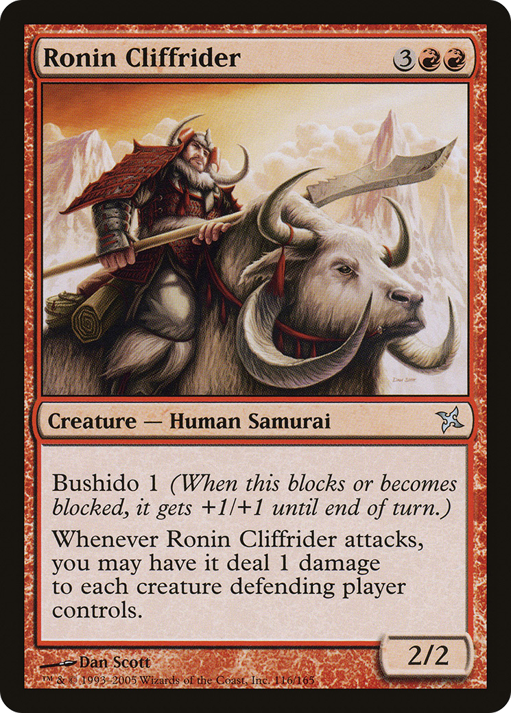 Ronin Cliffrider (116) Foil - Betrayers of Kamigawa