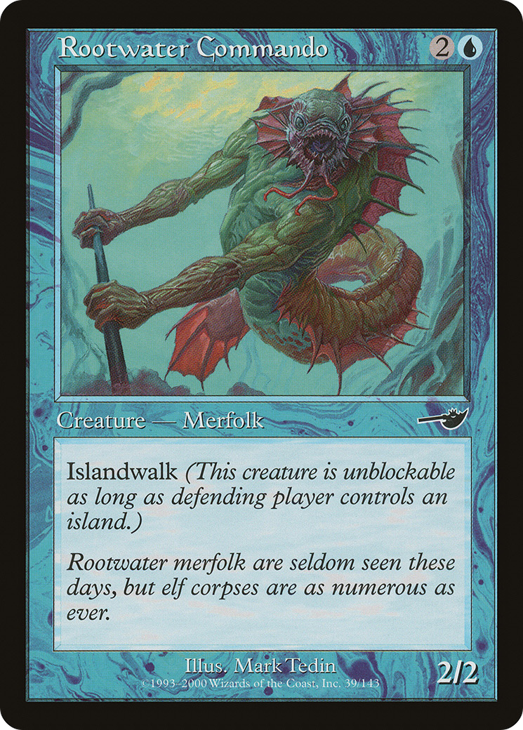 Rootwater Commando (039) Foil - Nemesis