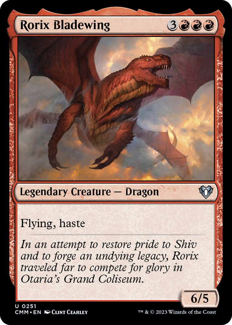 Rorix Bladewing (251) - Commander Masters